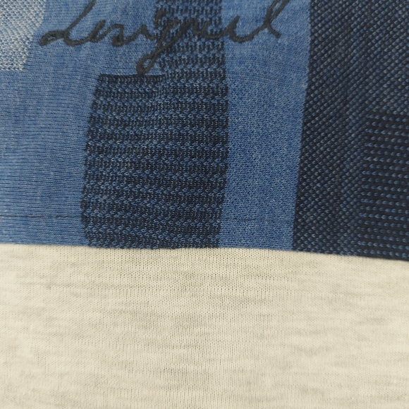 Desigual Men's Blue Button Front Shirt Size Medium - Picture 7 of 10